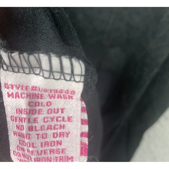 Panhandle Shirt Womens M Black Rodeo Stampede Bling Country Ranch - Picture 8 of 8